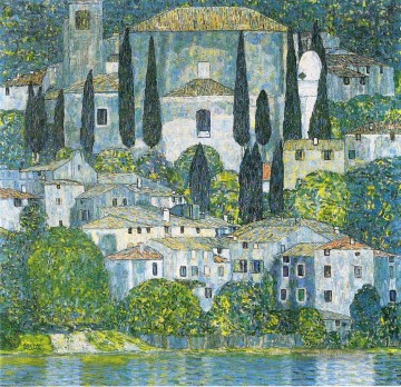 Gustave Klimt Werke - Chruch in Cassone Gustav Klimt